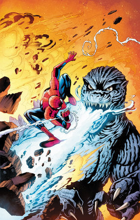 GODZILLA VS. SPIDER-MAN #1 MARVEL 1:100 CAMPANA Virgin VARIANT 4/30/25 PRESALE