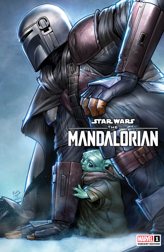 (07/06) STAR WARS: THE MANDALORIAN #1 Rebel Base Comics & Toys variant by Rickie Yagawa